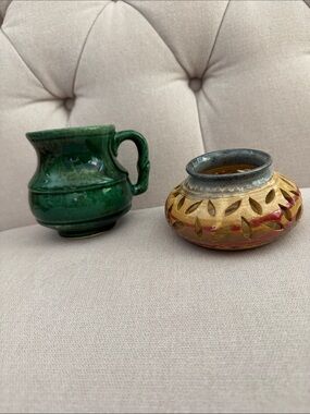 Handmade and Painted Pottery Items